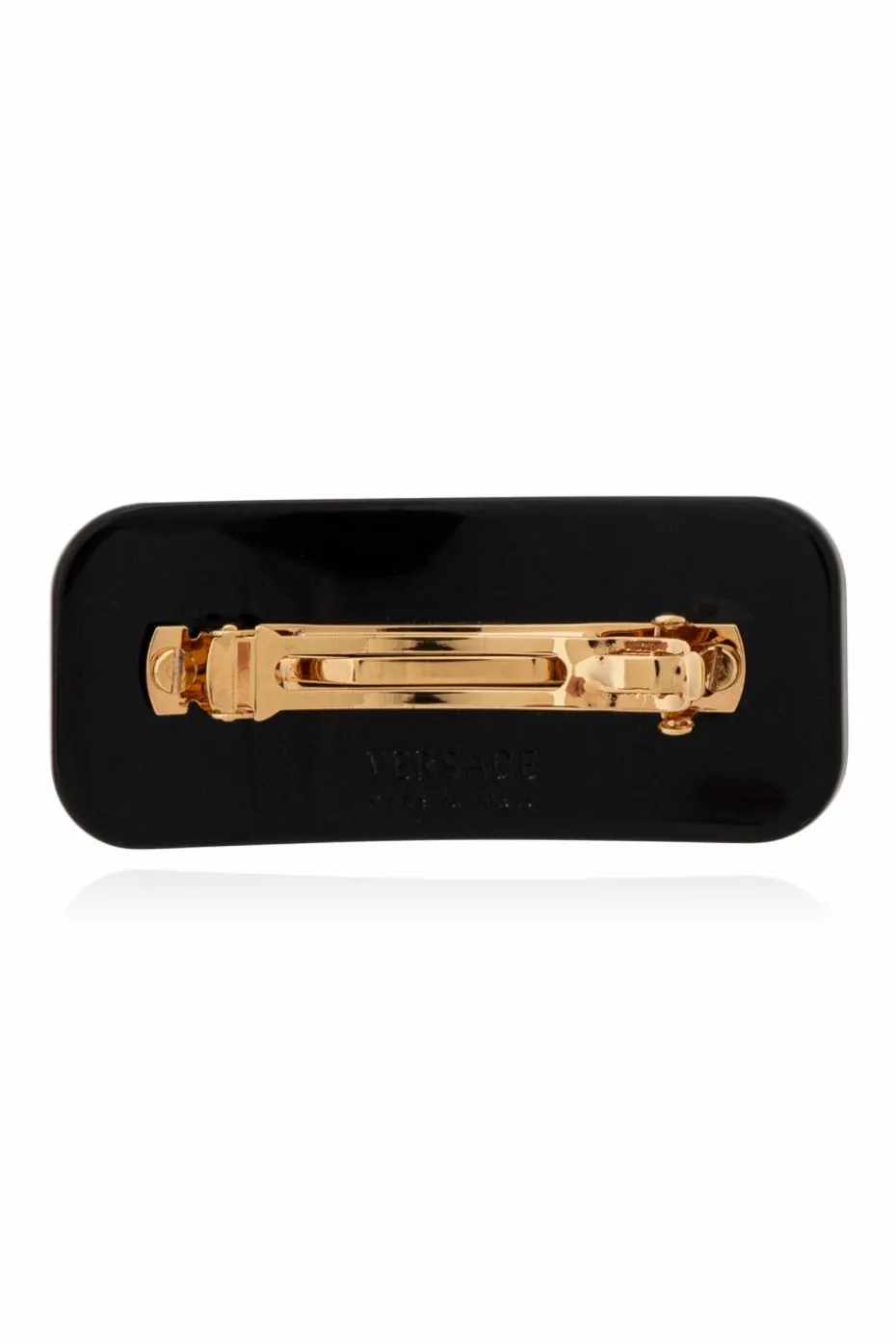 Versace CZARNY Spinka z logo