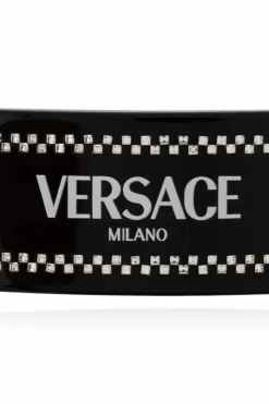 Versace CZARNY Spinka z logo