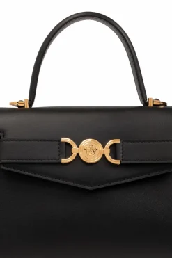 Versace CZARNY Torba do ręki ‘Medusa '95’