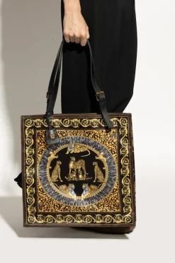 Versace CZARNY Torba typu `shopper`