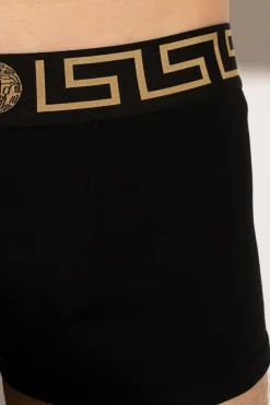 Versace CZARNY Trójpak bokserek z głową Meduzy