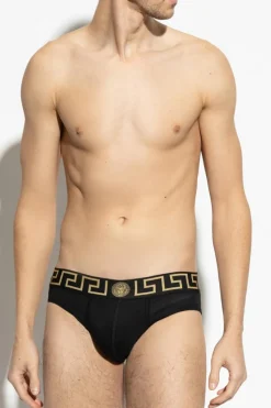 Versace CZARNY Trójpak slipów