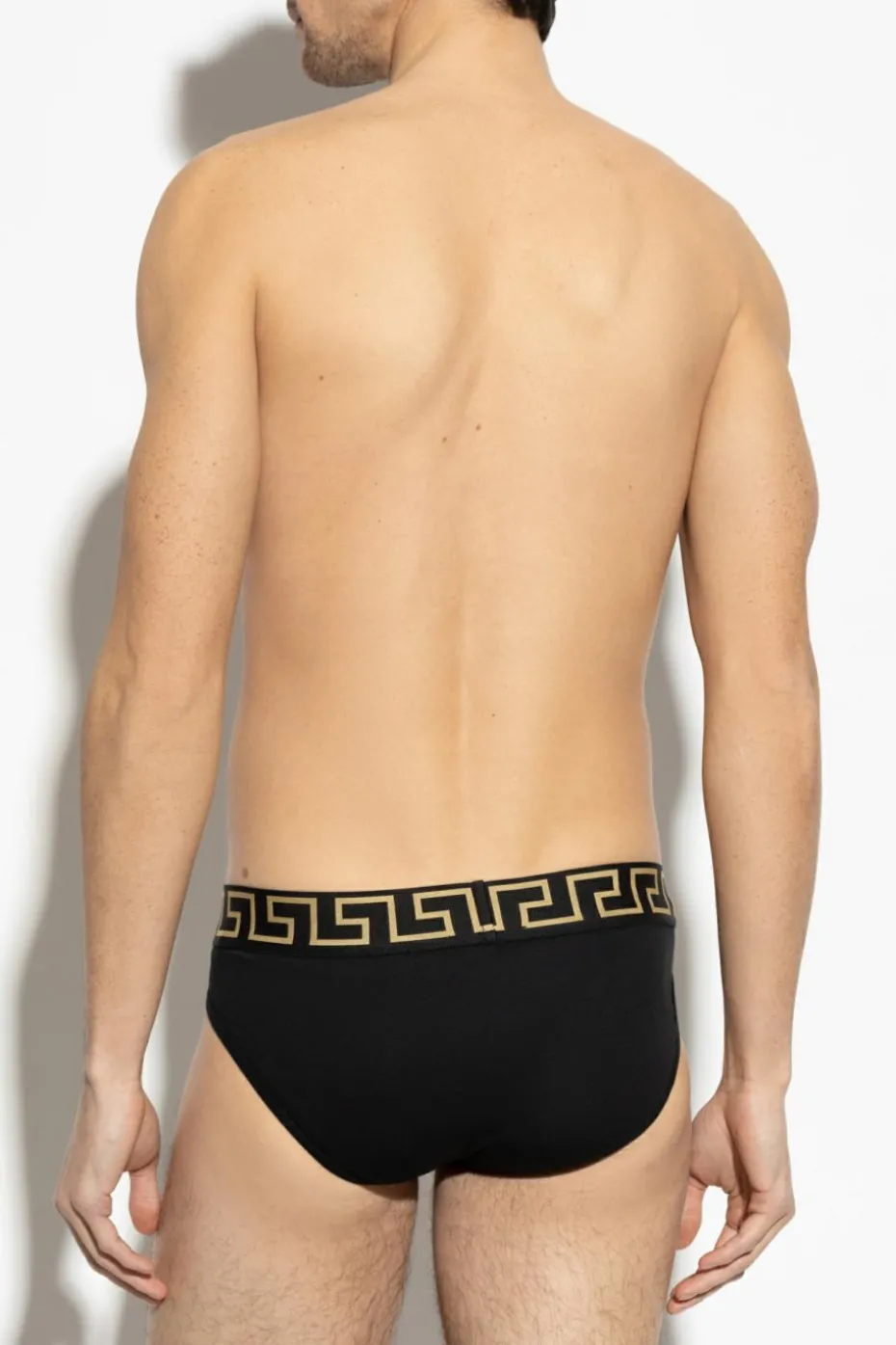 Versace CZARNY Trójpak slipów