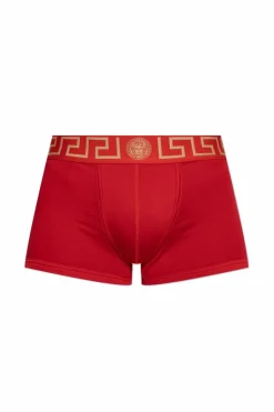 Versace CZERWONY Bawełniane bokserki
