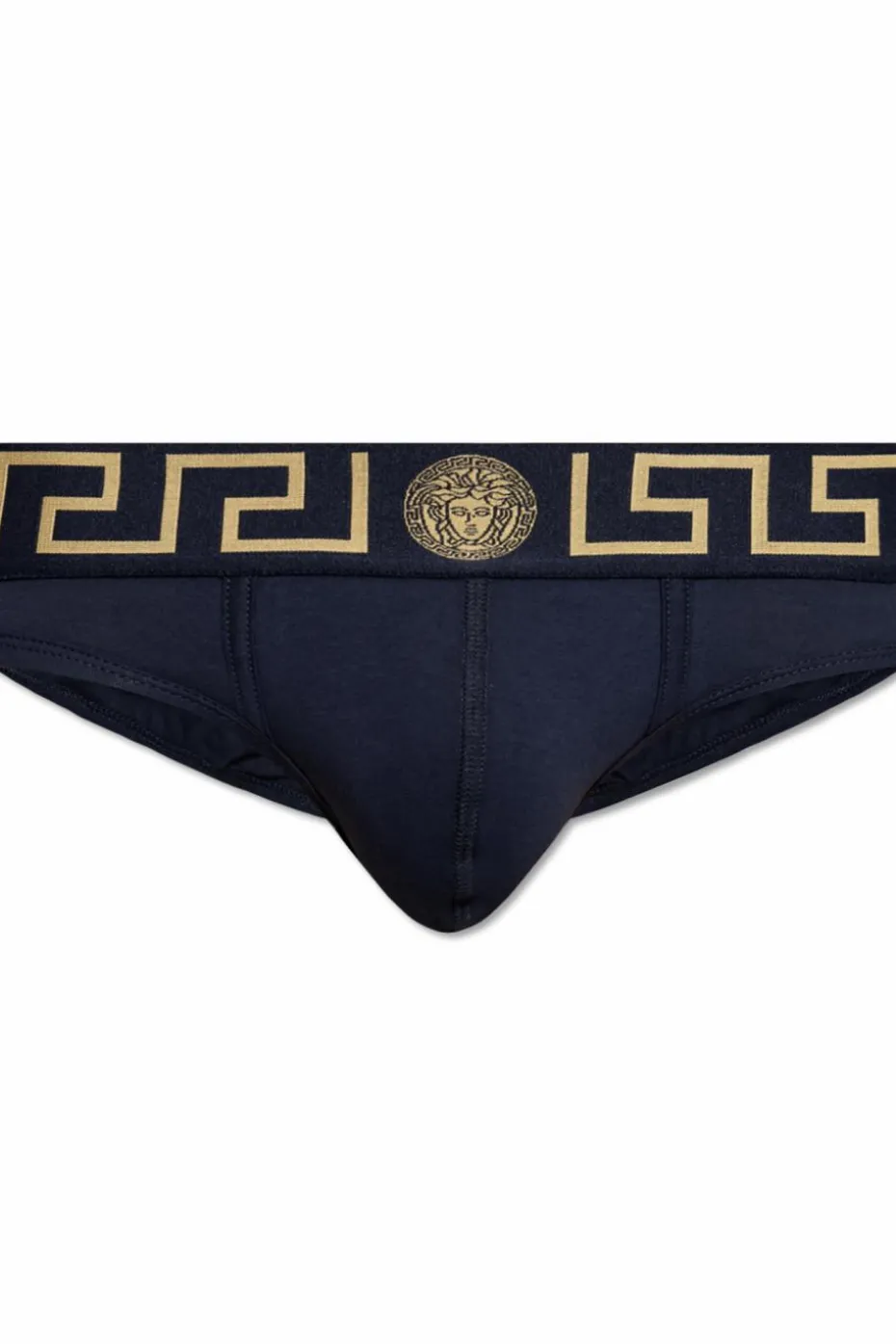 Versace GRANATOWY Bawełniane slipy