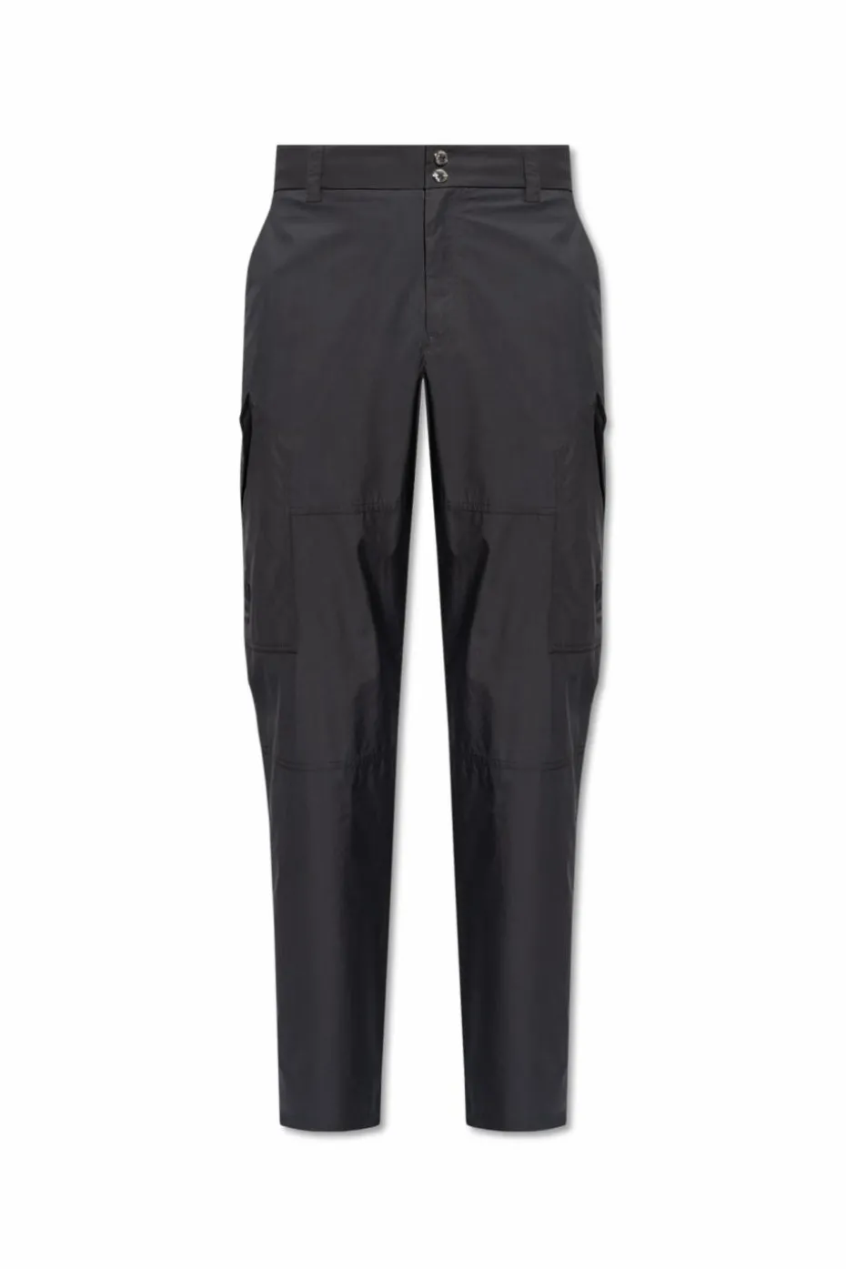 Versace GRANATOWY Spodnie typu `cargo`