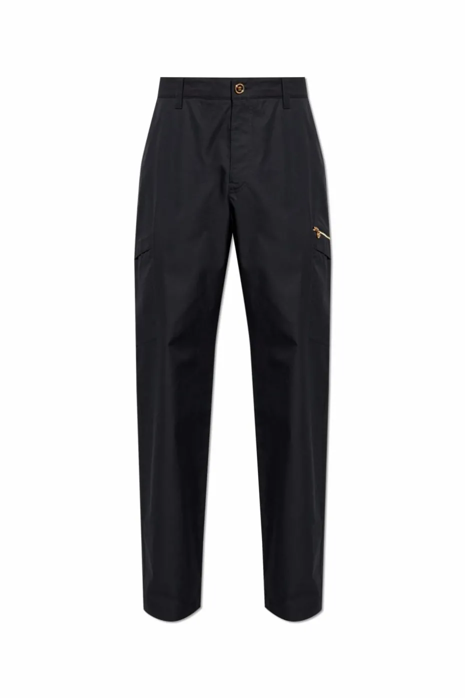 Versace GRANATOWY Spodnie typu `cargo`