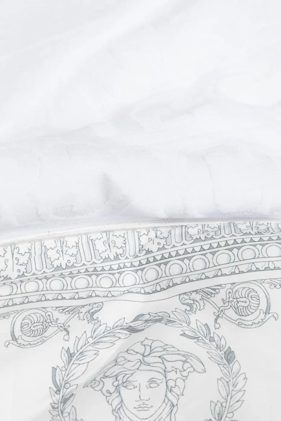 Versace Home BIAŁY Bawełniany ręcznik kąpielowy