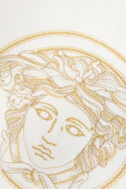 Versace Home BIAŁY Ręcznik kąpielowy z głową Meduzy