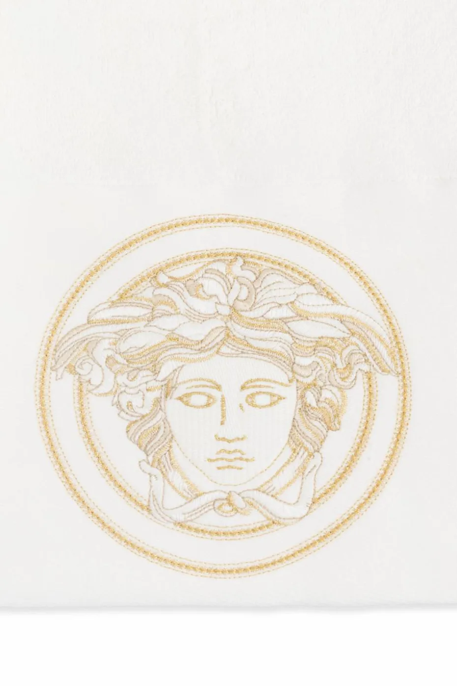 Versace Home BIAŁY Ręcznik kąpielowy z głową Meduzy