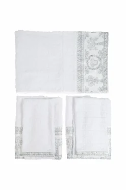 Versace Home BIAŁY Zestaw pięciu ręczników
