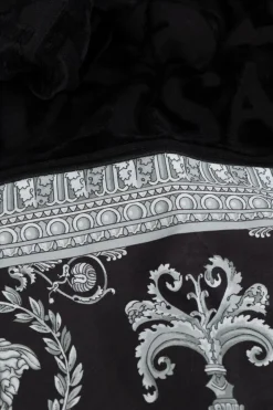 Versace Home CZARNY Bawełniany ręcznik