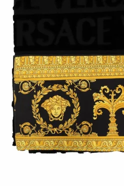 Versace Home CZARNY Ręcznik kąpielowy