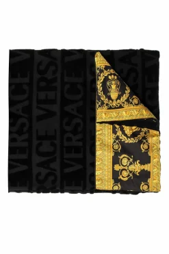 Versace Home CZARNY Zestaw pięciu ręczników