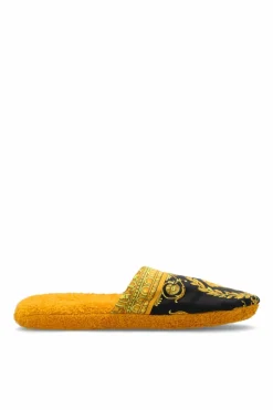 Versace Home POMARAŃCZOWY Bawełniane klapki