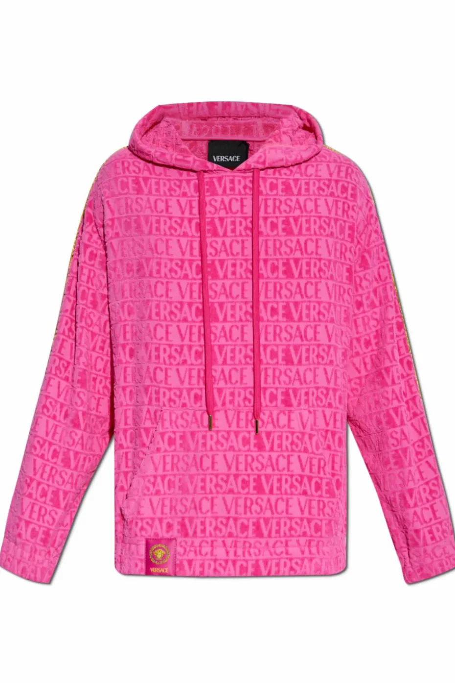 Versace Home RÓŻOWY Bluza z kapturem
