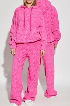 Versace Home RÓŻOWY Bluza z kapturem