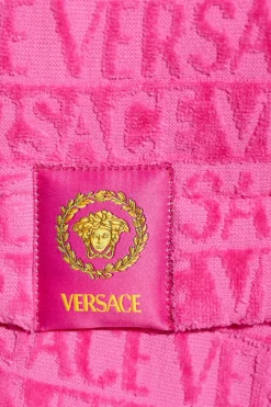 Versace Home RÓŻOWY Bluza z kapturem