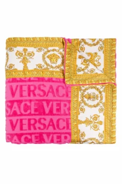 Versace Home RÓŻOWY Ręcznik kąpielowy