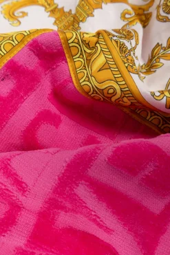 Versace Home RÓŻOWY Ręcznik kąpielowy