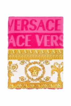 Versace Home RÓŻOWY Zestaw pięciu ręczników