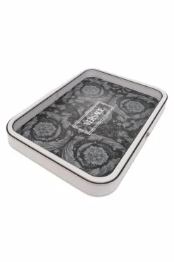 Versace Home SZARY Taca ze wzorem ‘Barocco’
