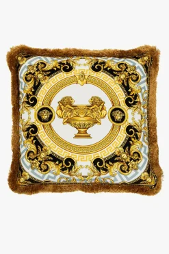 Versace Home ŻÓŁTY Jedwabna poduszka