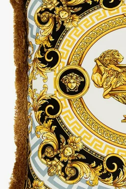 Versace Home ŻÓŁTY Jedwabna poduszka
