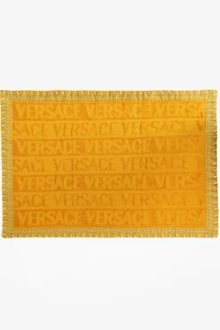 Versace Home ŻÓŁTY Mata łazienkowa z logo