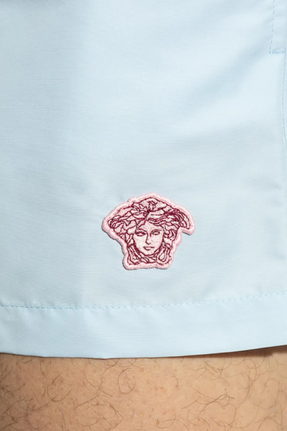 Versace jasnoniebieski Szorty kąpielowe