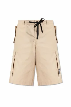 Versace Jeans Couture beżowy Szorty typu `cargo`