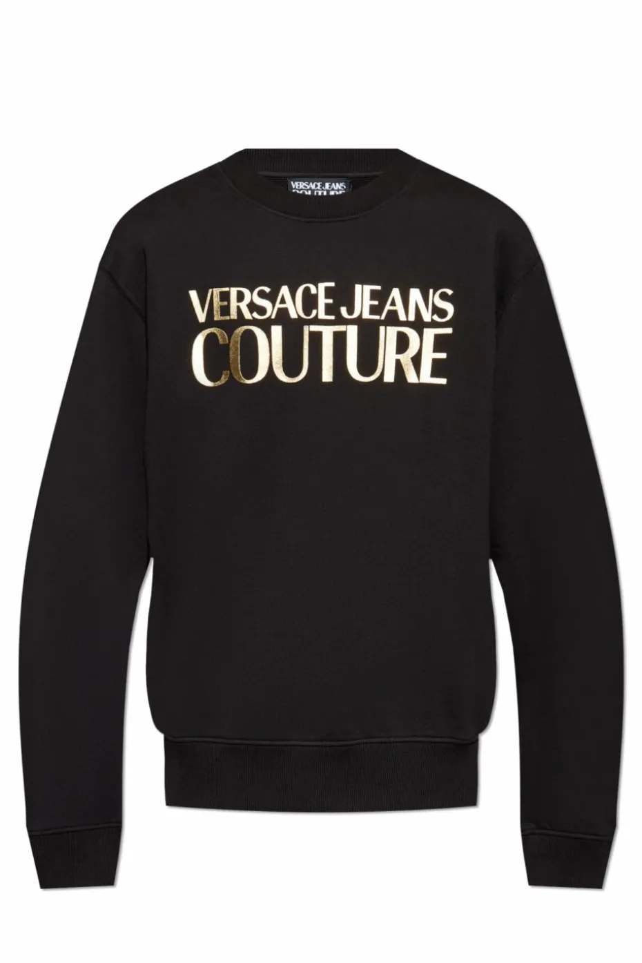 Versace Jeans Couture CZARNY Bluza z logo