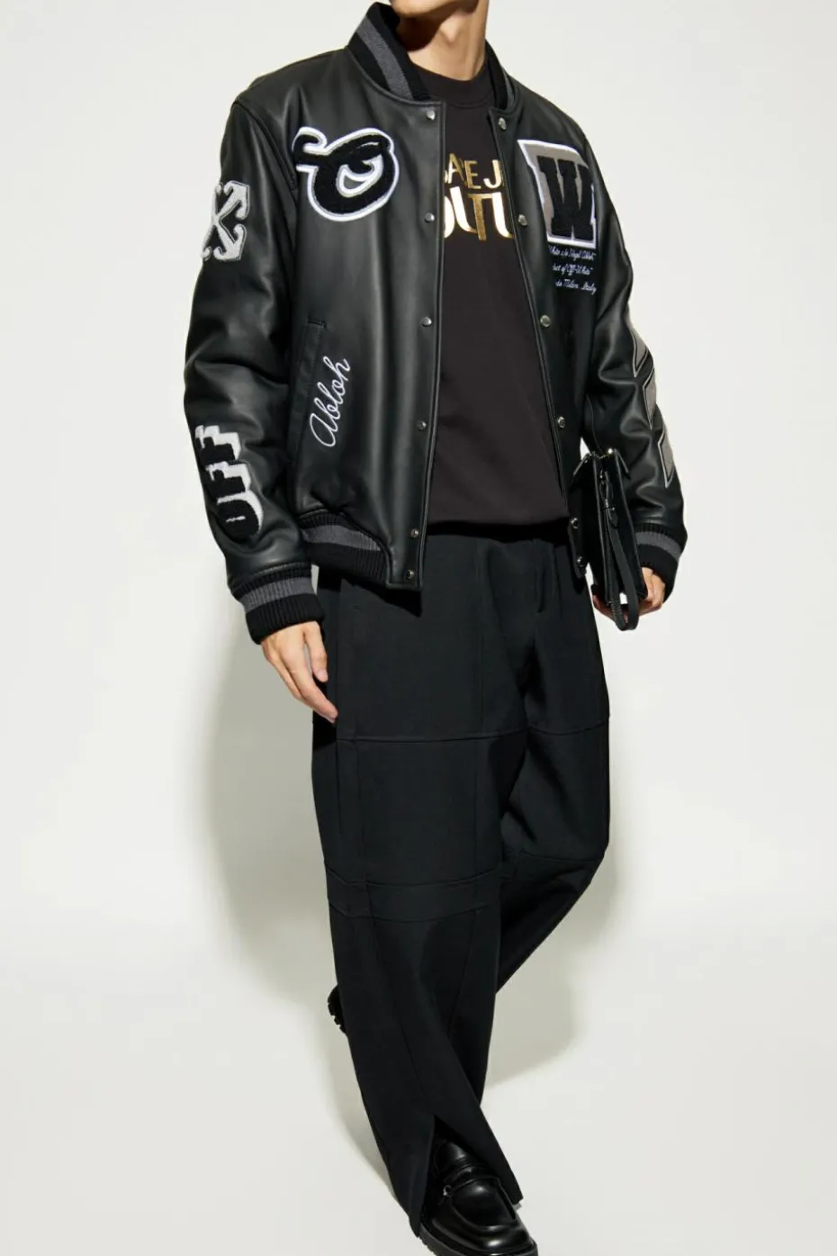 Versace Jeans Couture CZARNY Bluza z logo