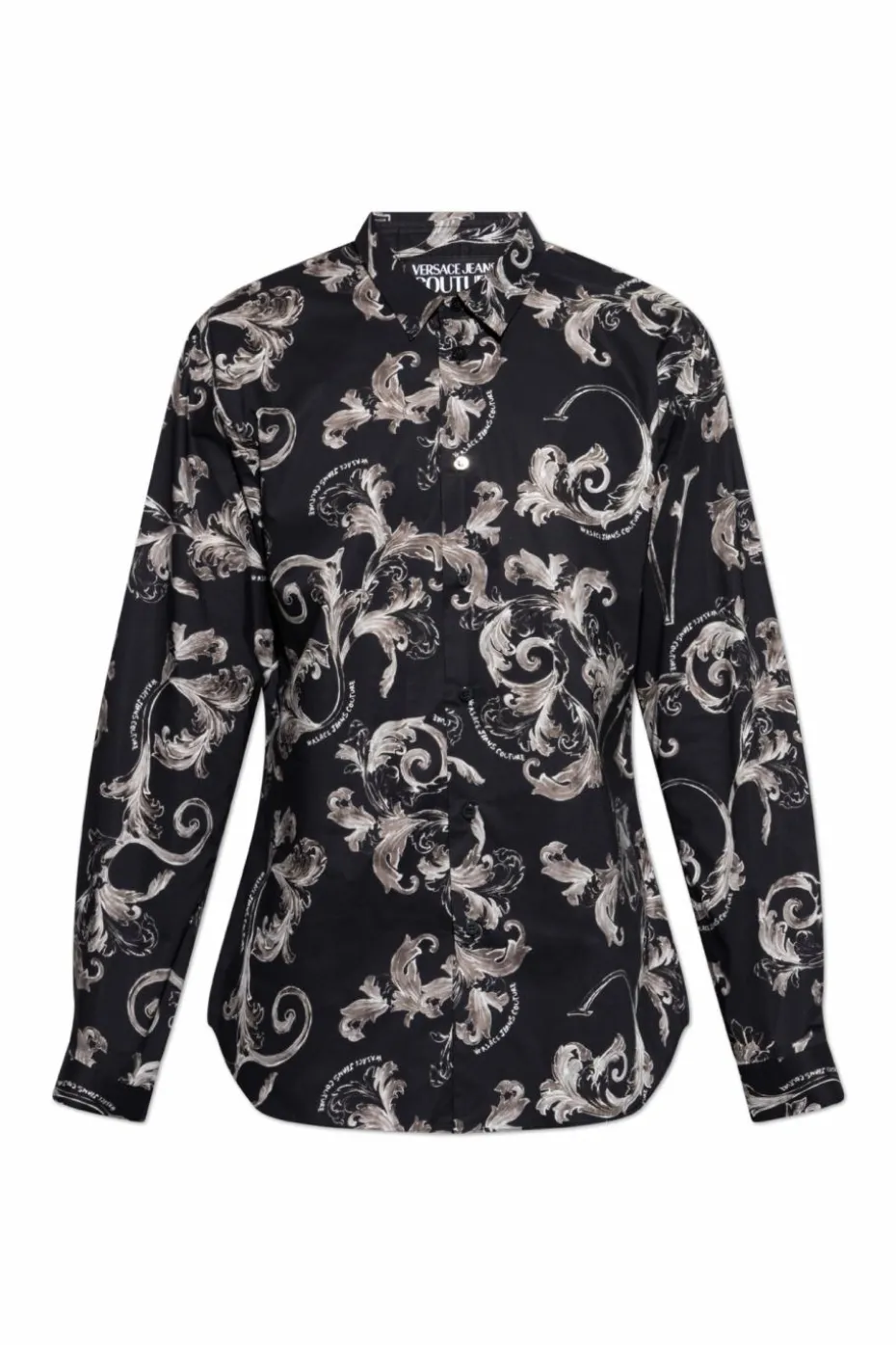 Versace Jeans Couture CZARNY Koszula ze wzorem