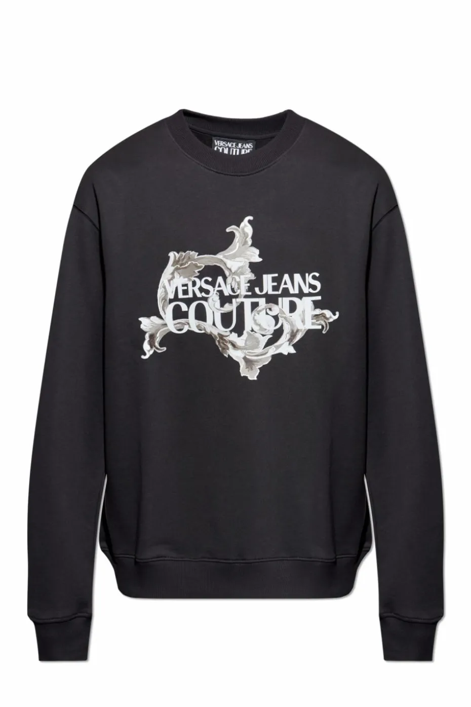 Versace Jeans Couture CZARNY Bluza z nadrukiem