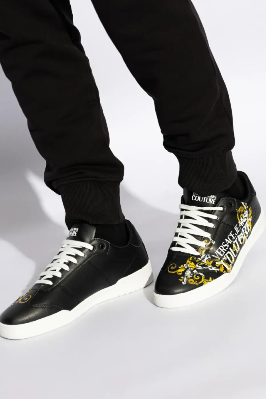 Versace Jeans Couture CZARNY Buty sportowe `Brooklyn`