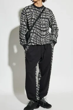 Versace Jeans Couture CZARNY Bluza z logo