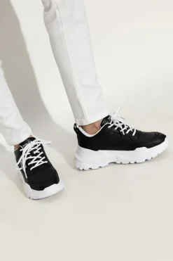 Versace Jeans Couture CZARNY Buty sportowe z logo