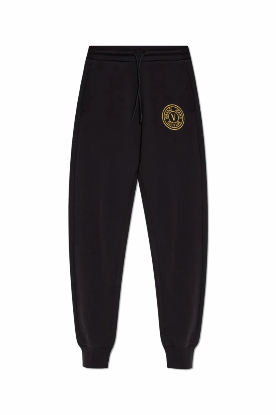 Versace Jeans Couture CZARNY Spodnie dresowe