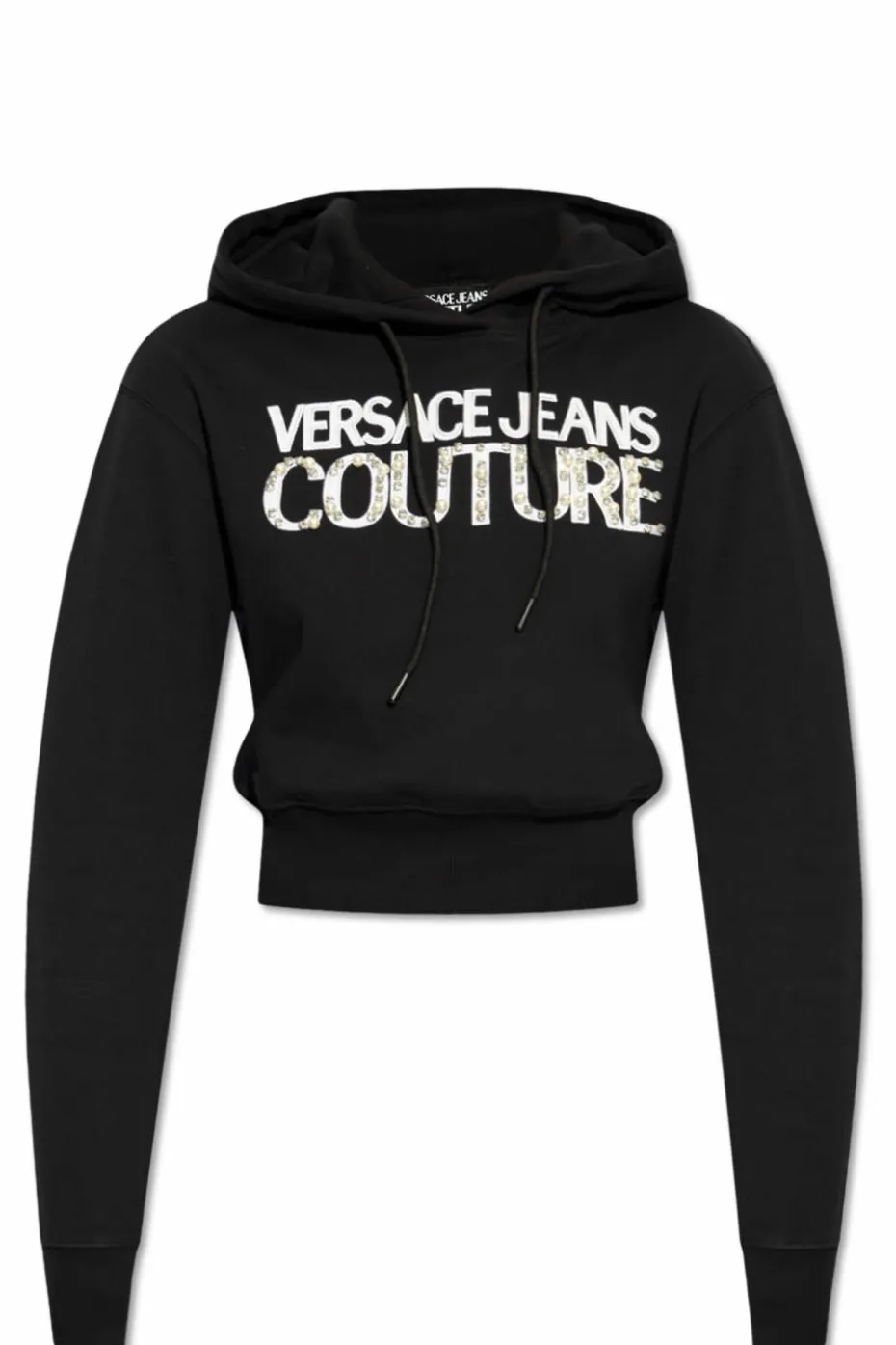Versace Jeans Couture CZARNY Bluza z logo