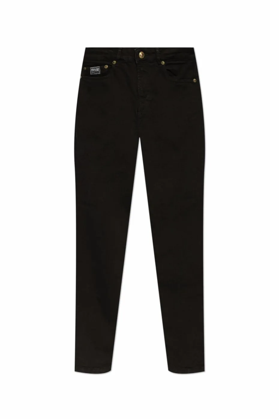Versace Jeans Couture CZARNY Jeansy ze zwężanymi nogawkami