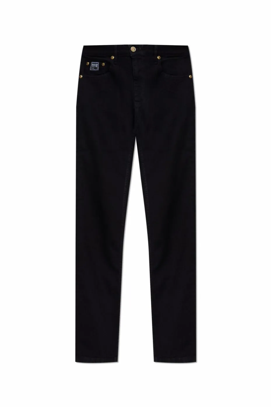 Versace Jeans Couture CZARNY Jeansy ze zwężanymi nogawkami