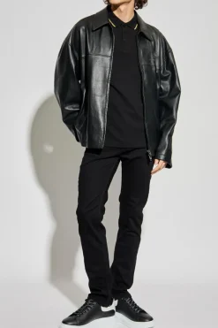Versace Jeans Couture CZARNY Jeansy ze zwężanymi nogawkami