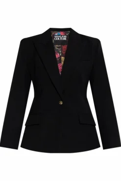 Versace Jeans Couture CZARNY Marynarka z kieszeniami