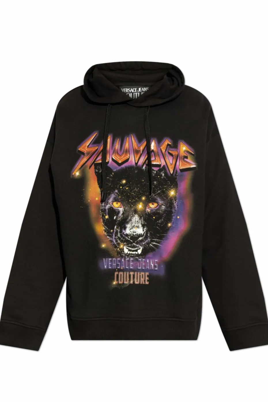Versace Jeans Couture CZARNY Bluza z nadrukiem