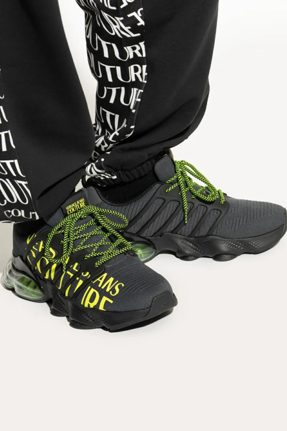 Versace Jeans Couture CZARNY Buty sportowe
