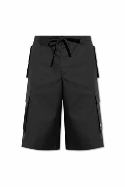 Versace Jeans Couture CZARNY Szorty typu `cargo`