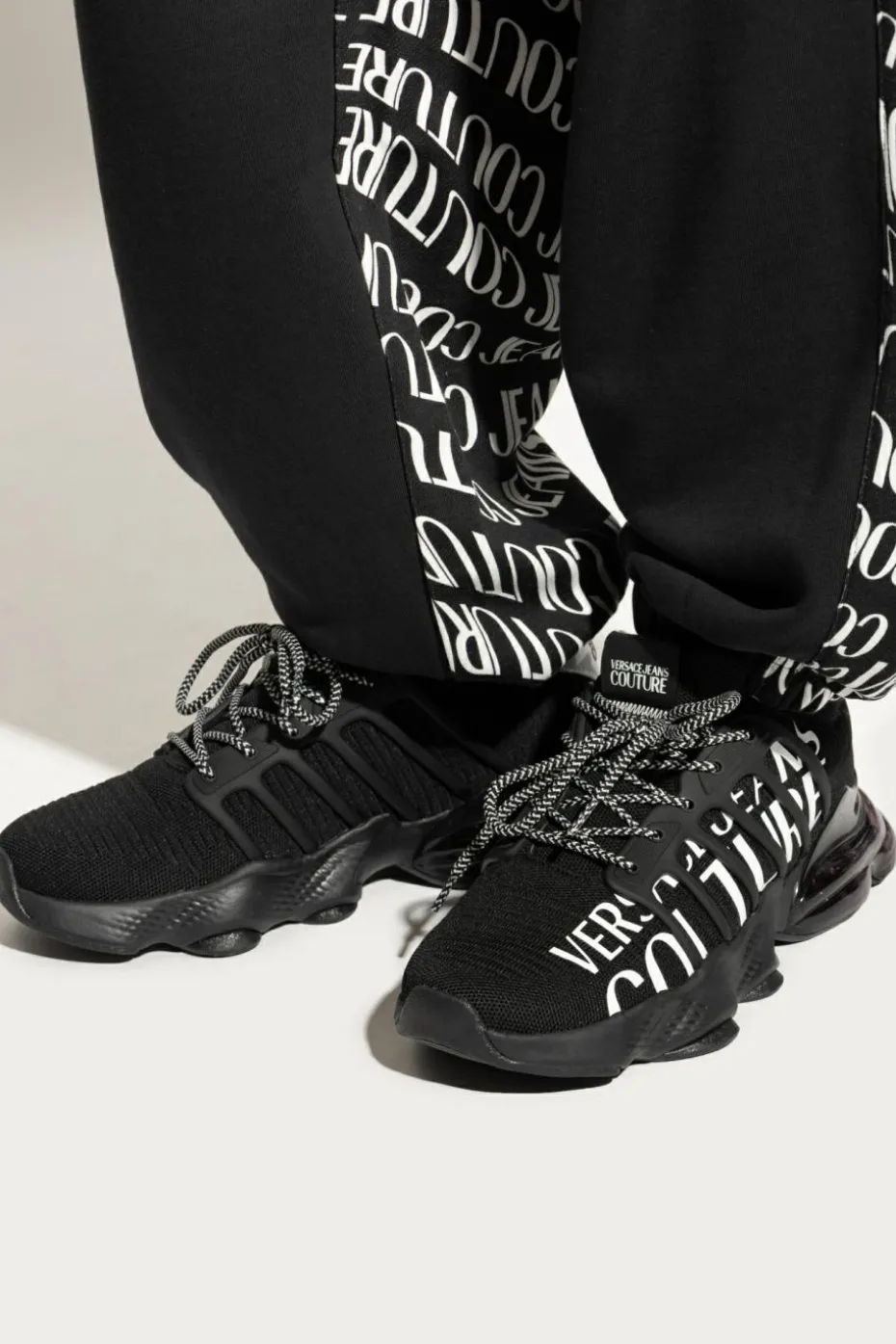 Versace Jeans Couture CZARNY Buty sportowe
