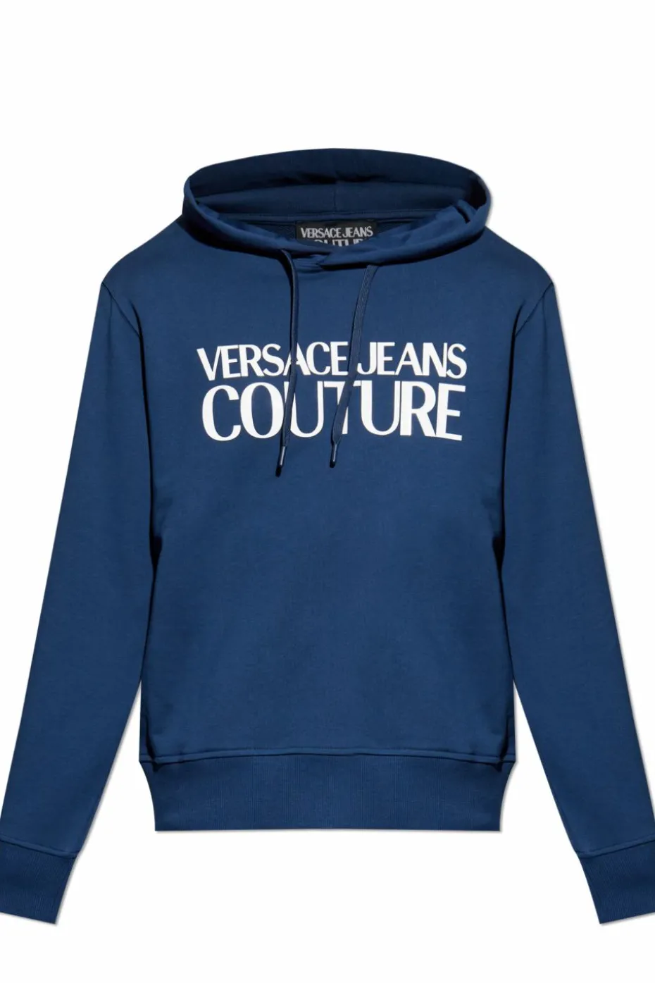 Versace Jeans Couture GRANATOWY Buza z kapturem