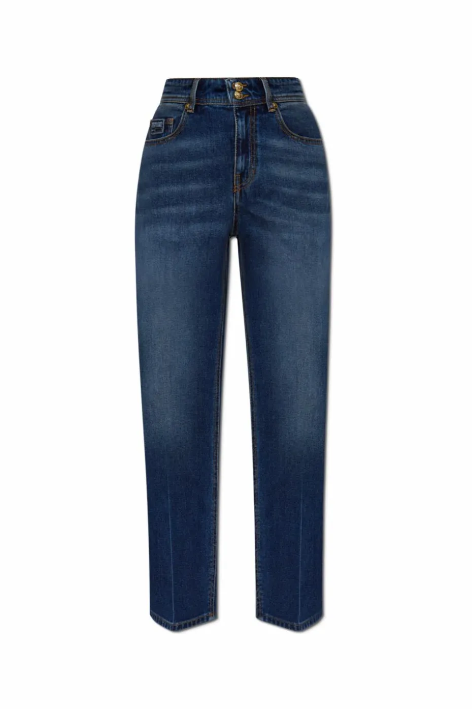 Versace Jeans Couture GRANATOWY Jeansy ze zwężanymi nogawkami